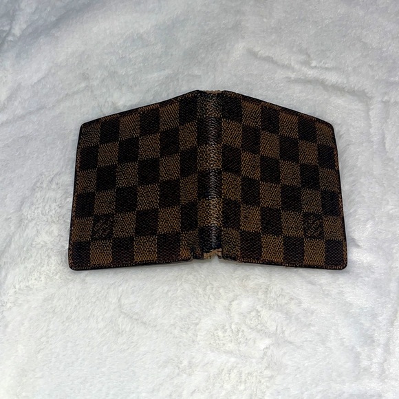 LOUIS VUITTON Authentic Rare Vintage Centenaire Edition Damier Ebene Bifold - Picture 3 of 9